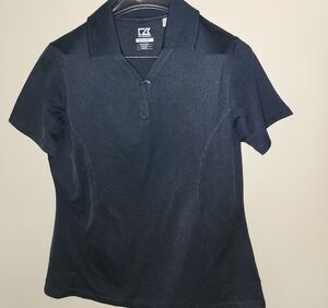 Cutter & Buck Women's Black Button Down Shirt